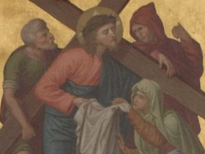 1853-Franz Krombach - Stazione della Via Crucis a Greßhausen